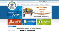 Desktop Screenshot of ieduardosantos.edu.co